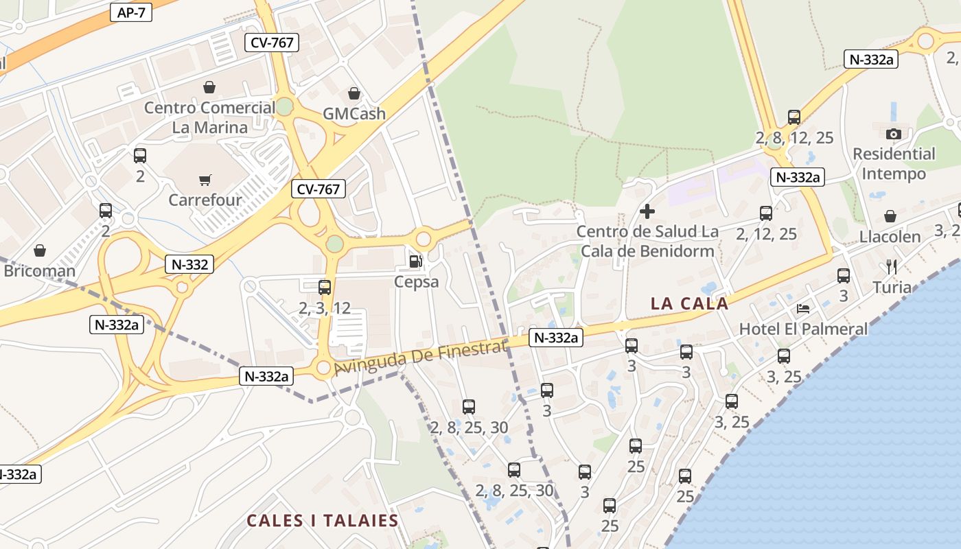 map